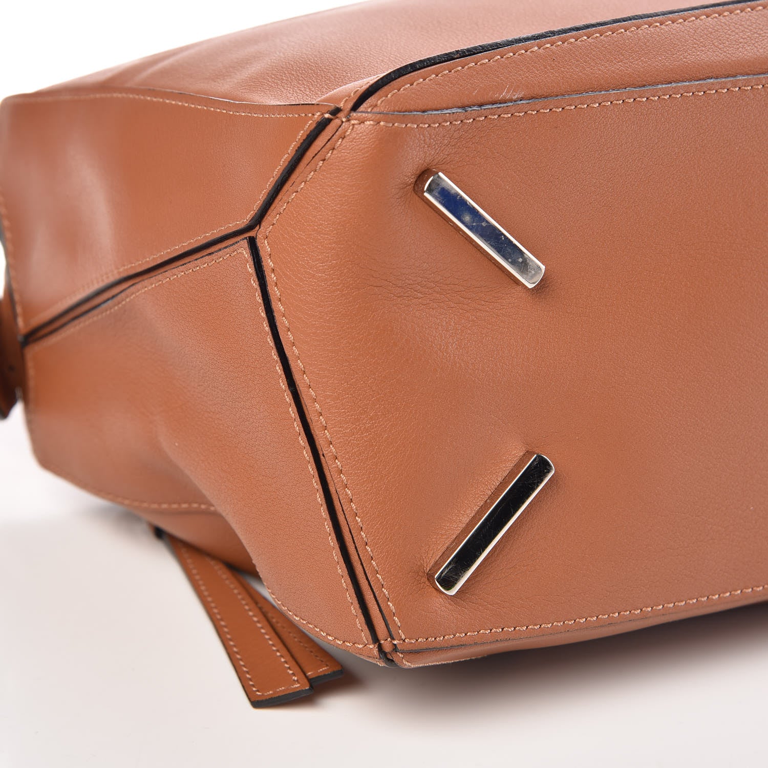 Loewe Calfskin Puzzle Bag Tan 10 of 11
