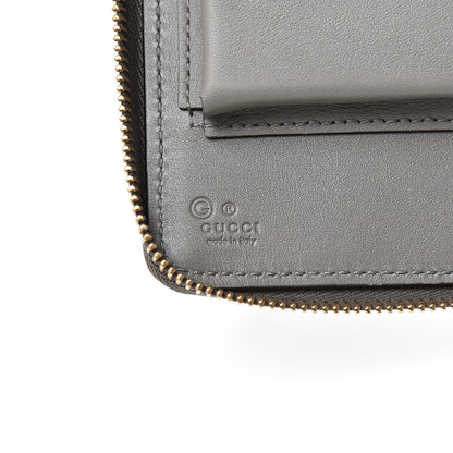 Gucci Soft Microguccissima Zip Around Top Handle Travel Wallet Loess 7 of 9