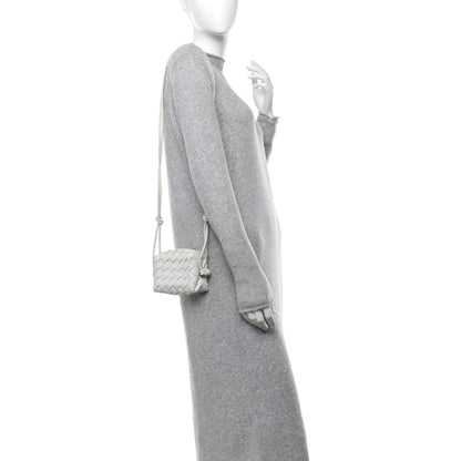 Bottega Veneta Nappa Intrecciato Candy Loop Camera Bag White 2 of 10