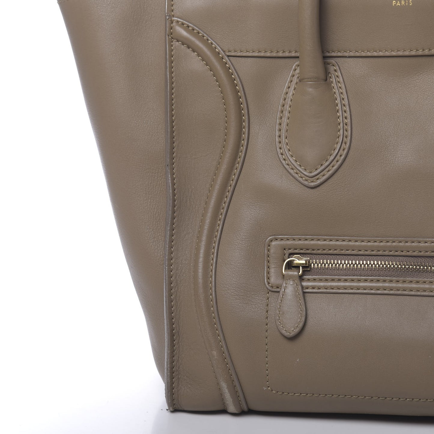 Smooth Calfskin Mini Luggage Souris