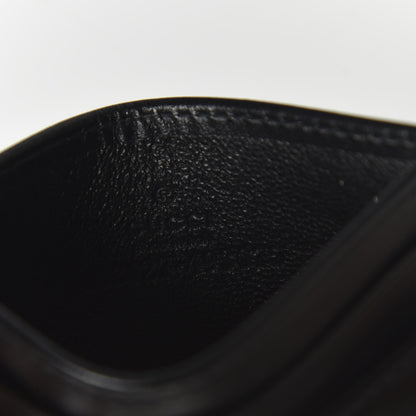 Gucci Calfskin Matelasse GG Marmont Card Holder Black 6 of 8