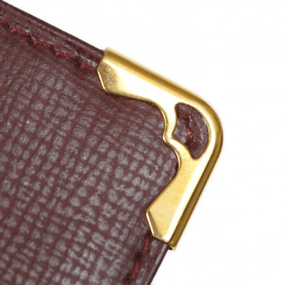 Cartier Leather Eyeglass Case Burgundy 6 of 9