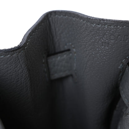 Hermes Togo Birkin 25 Gris Mouette 7 of 11