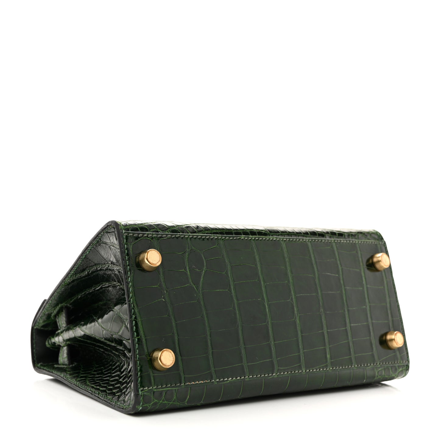 Alligator Mini Kelly Sellier 20 Vert Fonce