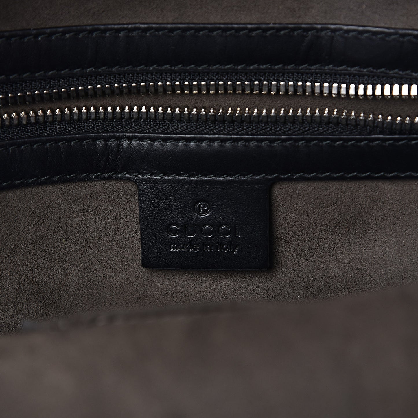 Guccissima Signature Small Day Backpack Black