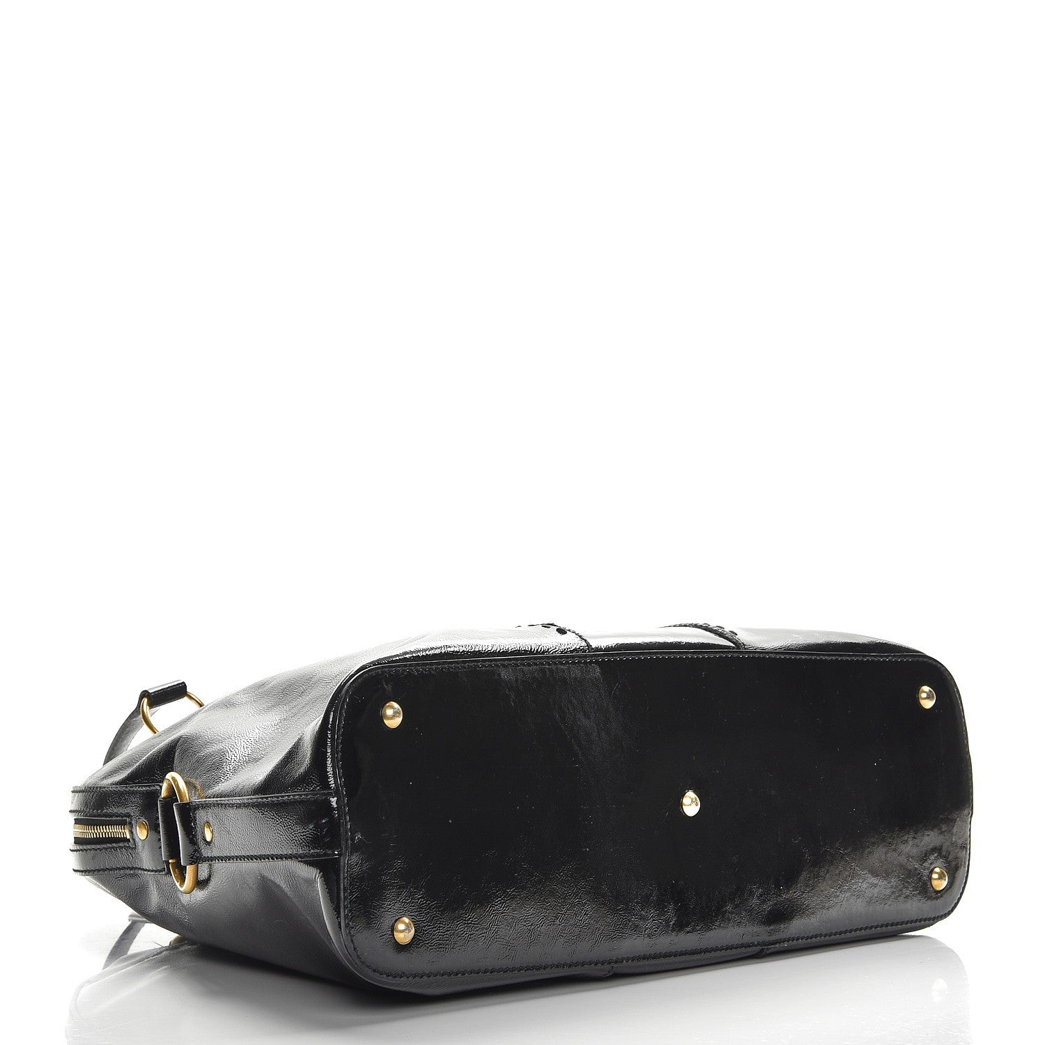 Saint Laurent Patent Oversized Muse Black 4 of 10