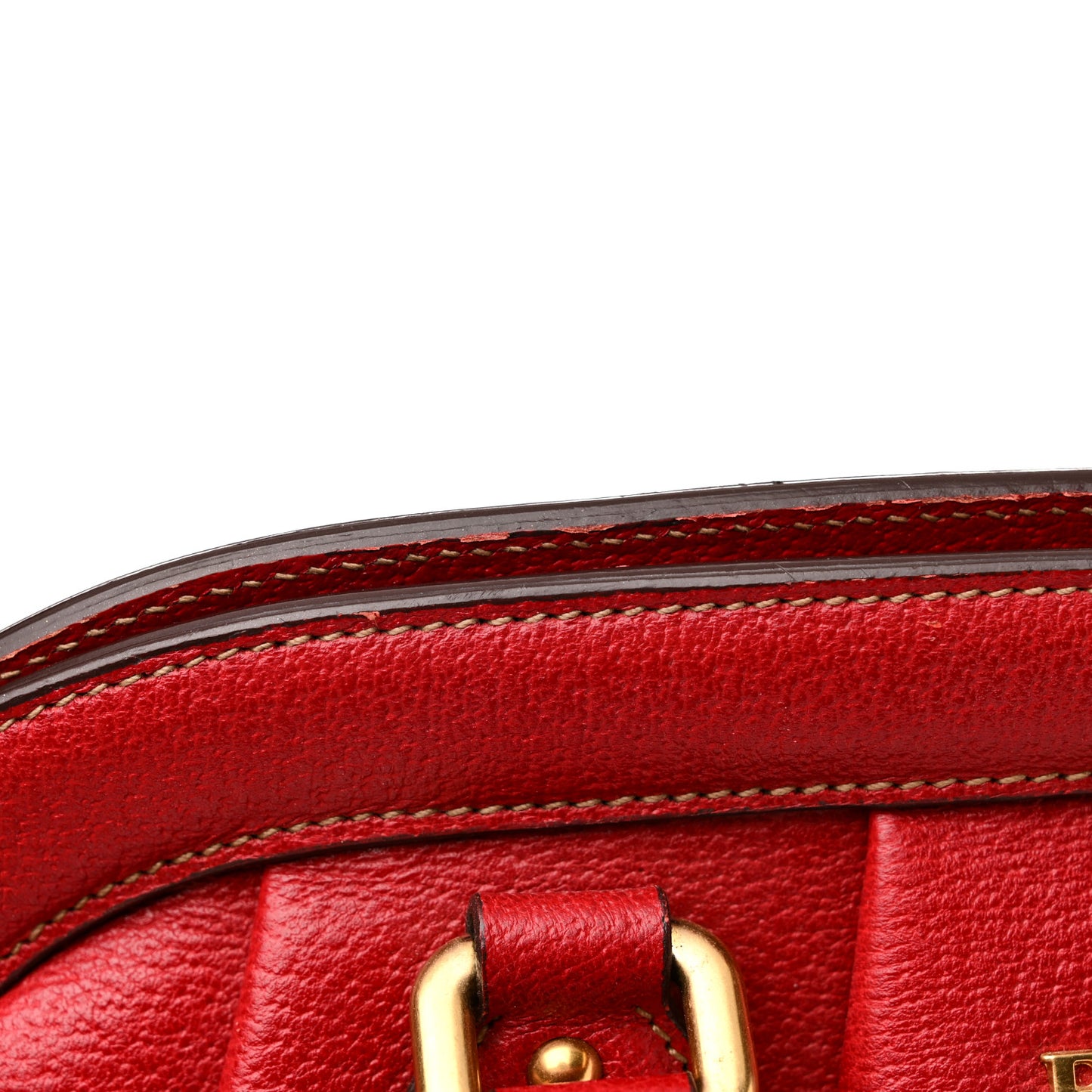 Large Frame Satchel Red