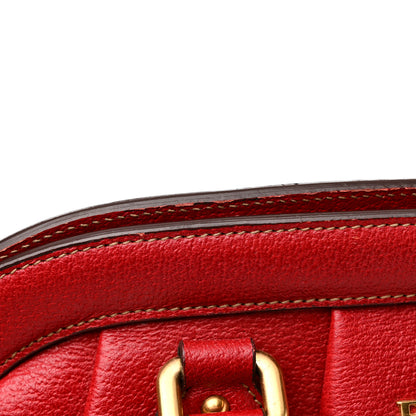 Prada Large Frame Satchel Red 19 of 19