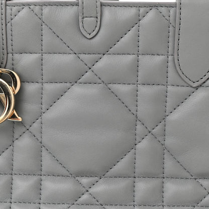 Christian Dior Calfskin Macrocannage Medium Toujours Grey 10 of 14