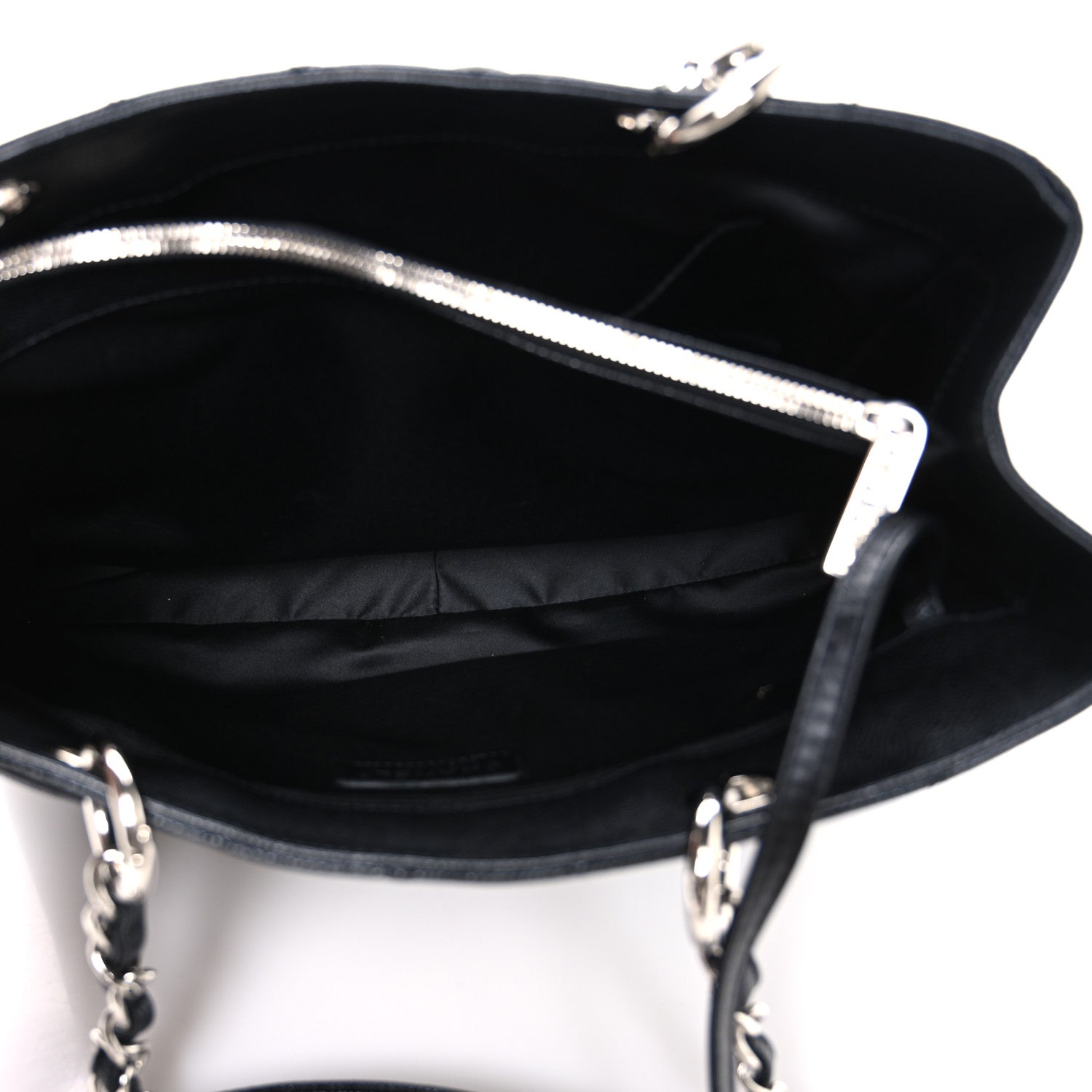 Chanel Caviar Quilted Grand Shopping Tote GST Black 5 of 11