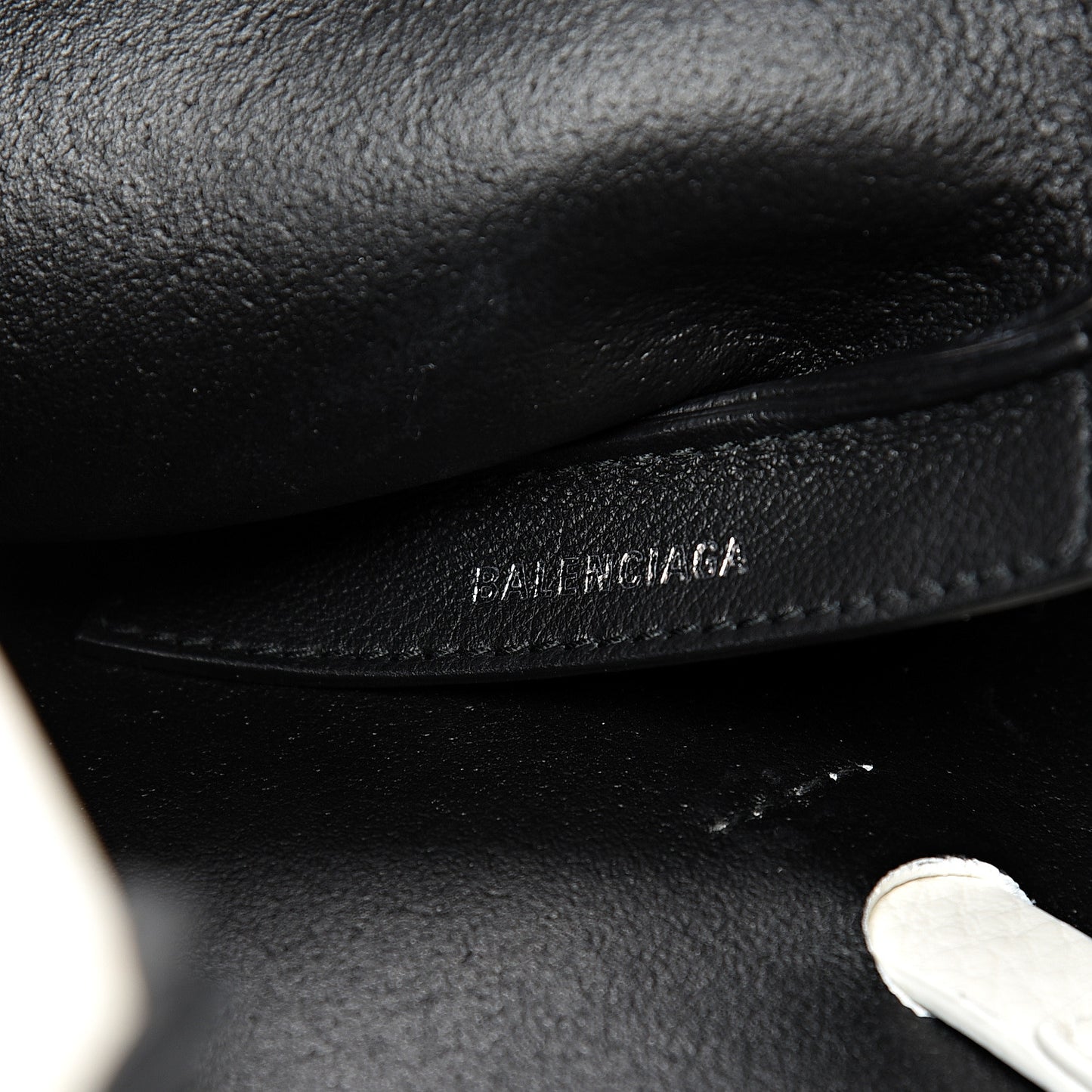 Smooth Calfskin Double Sided Small Everyday Tote Optic White Black