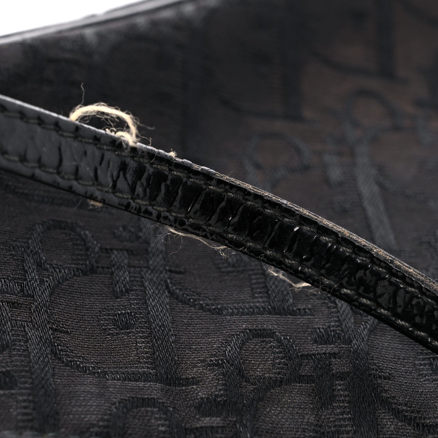 Christian Dior Oblique Monogram Mini Saddle Pochette Black 16 of 18