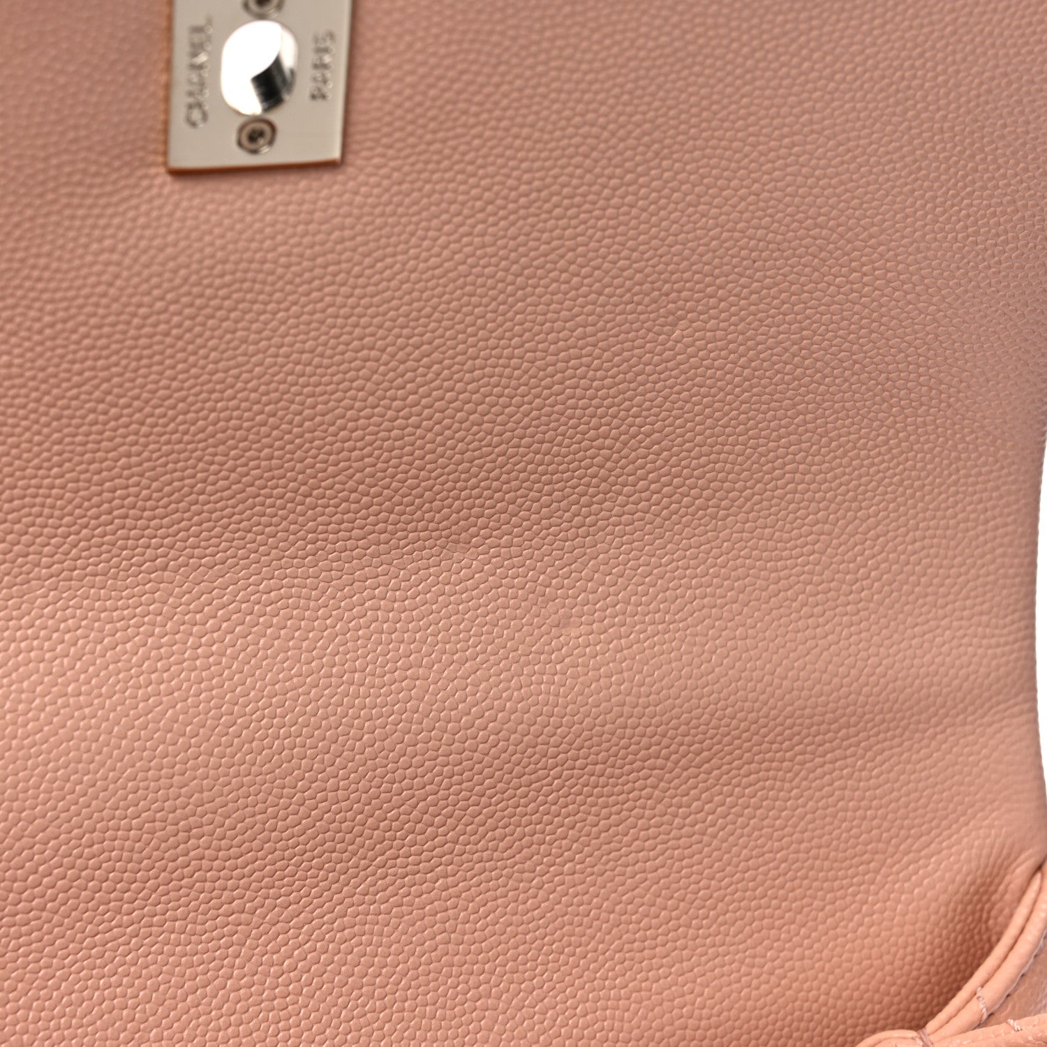 Chanel Caviar Quilted Mini Coco Handle Flap Light Pink 9 of 10