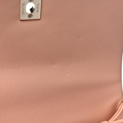 Chanel Caviar Quilted Mini Coco Handle Flap Light Pink 9 of 10