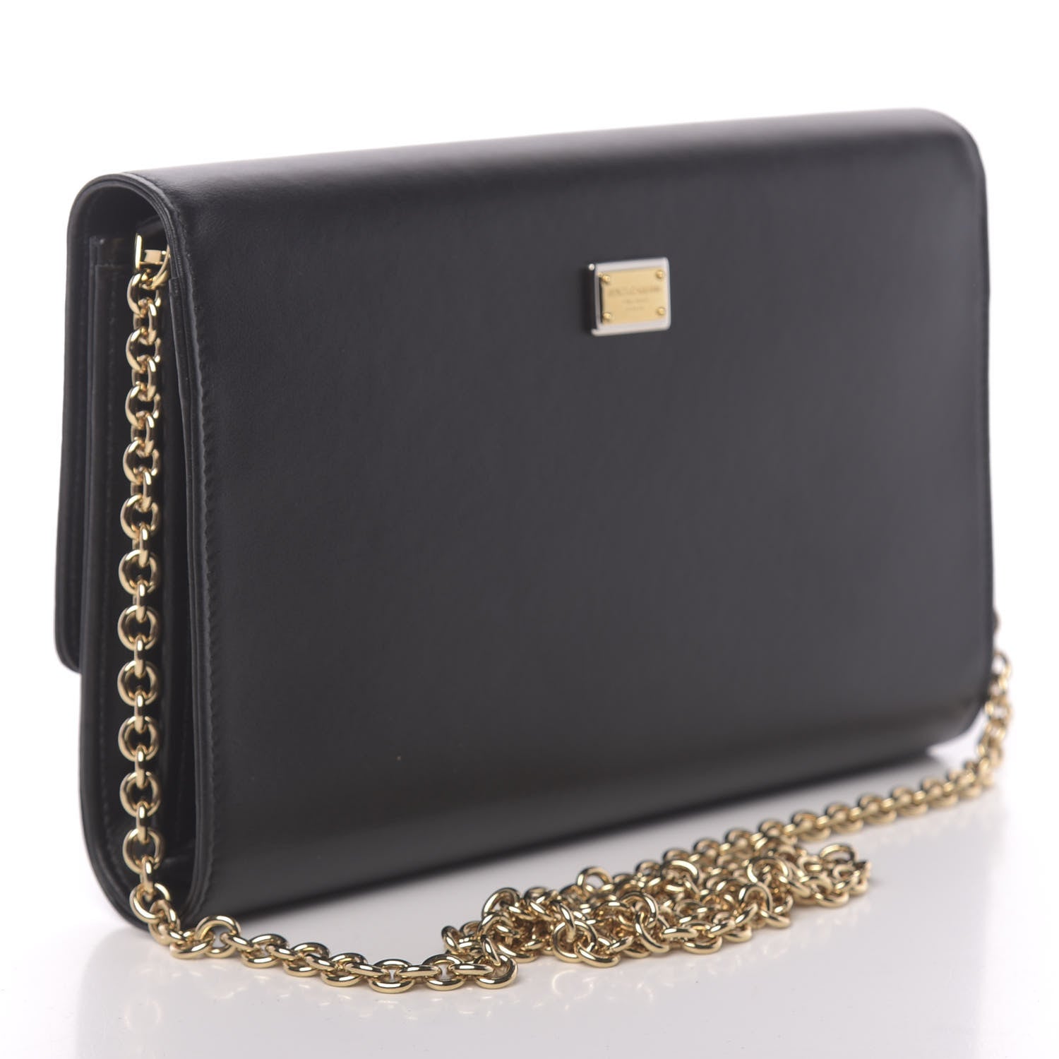 Dolce & Gabbana L'Amore Bellezza Chain Wallet Black 3 of 10