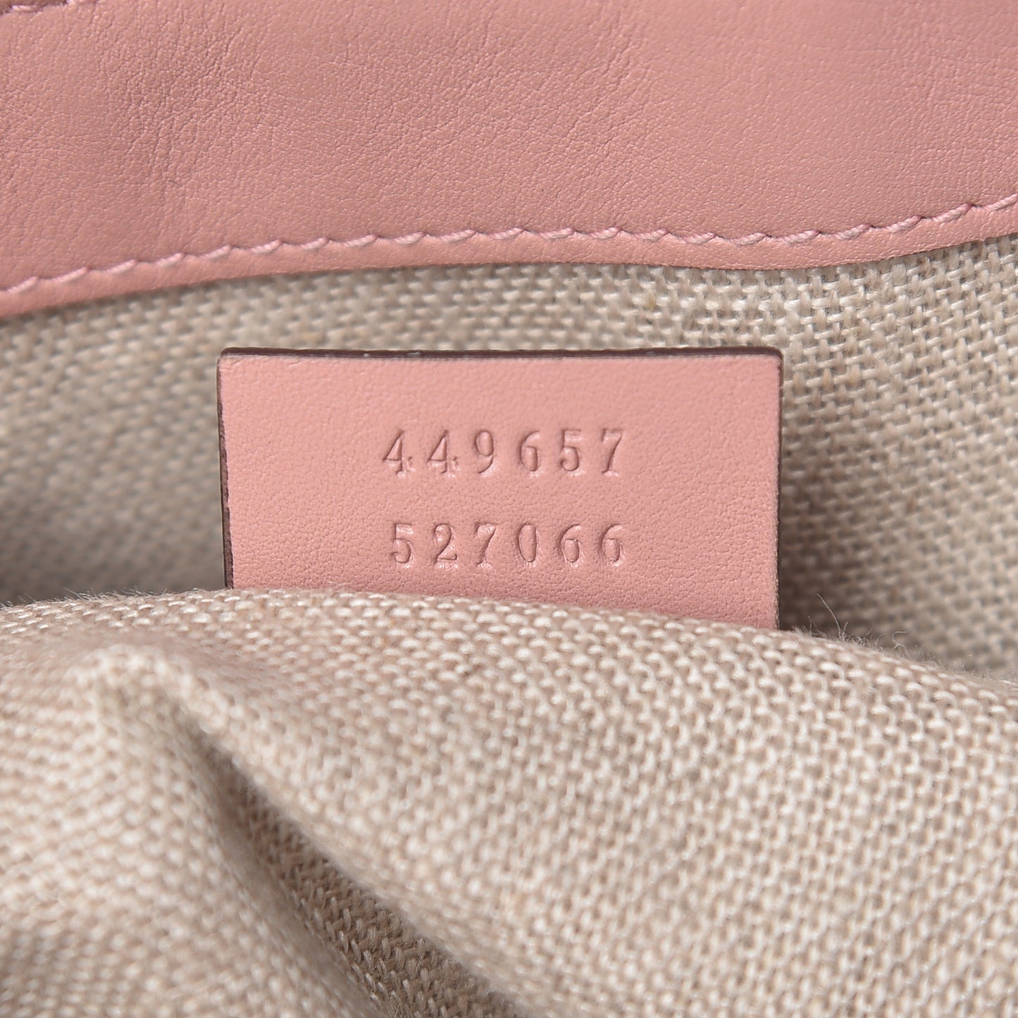 Soft Microguccissima Large Dome Satchel Soft Pink