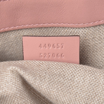 Gucci Soft Microguccissima Large Dome Satchel Soft Pink 7 of 14