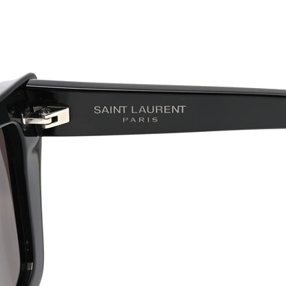 Saint Laurent Mica SL 276 Acetate Cat Eye Sunglasses Black 7 of 8