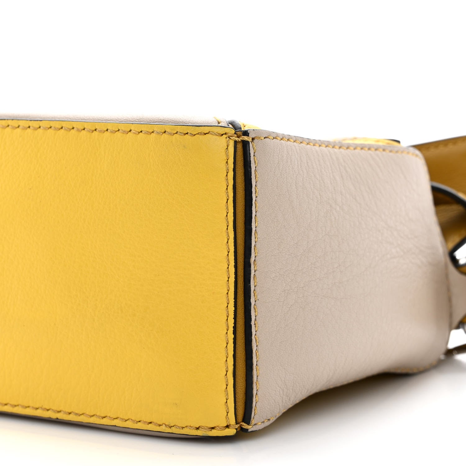 Loewe Calfskin Mini Puzzle Bag Yellow Ochre 10 of 12