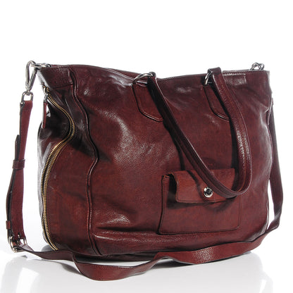 Prada Washed Buffalo Tote Cocco 3 of 10