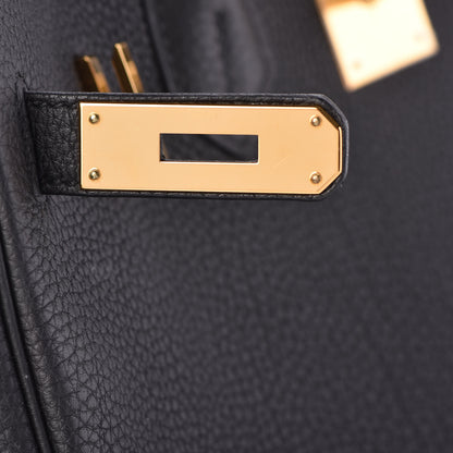 Hermes Togo Birkin 30 Black 19 of 34