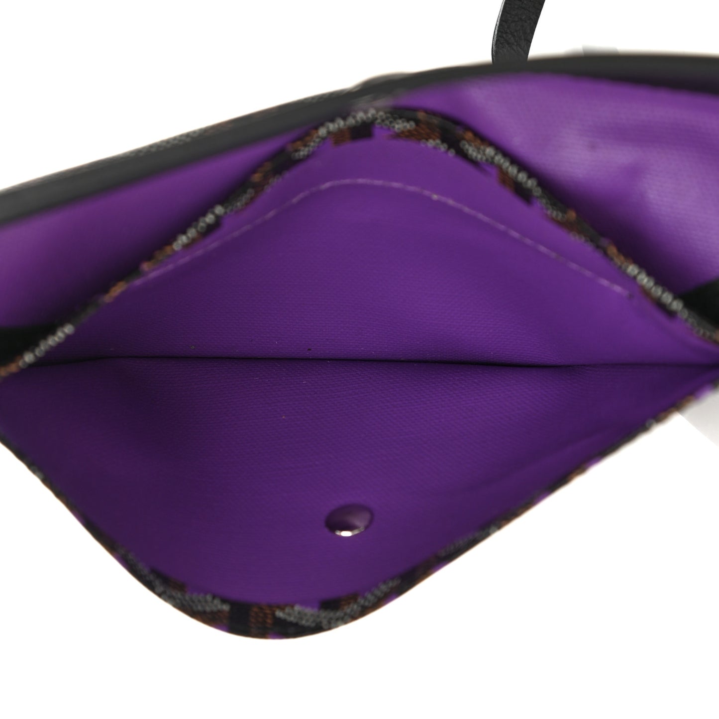 Goyardine Saint Louis Claire Voie PM Black Violet