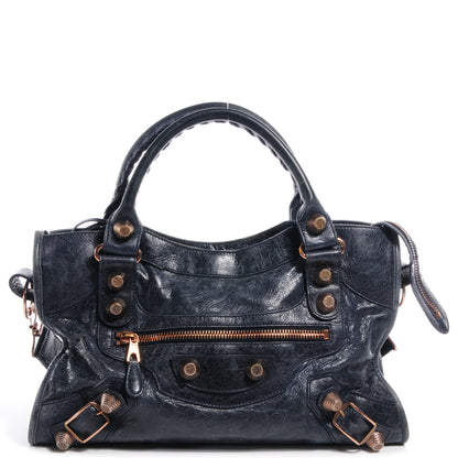 Balenciaga Agneau Giant 21 Rose Gold Hardware City Dark Night 1 of 9