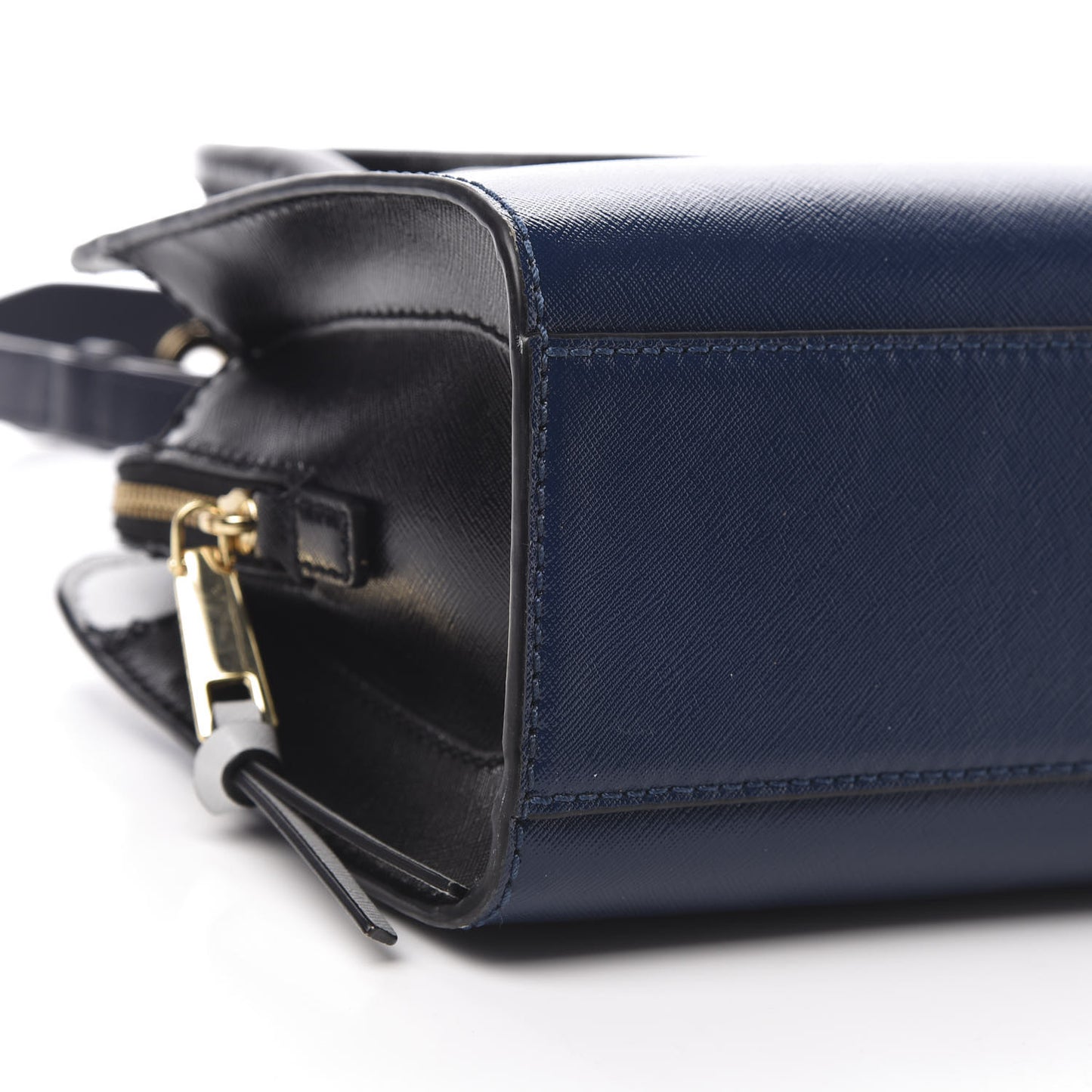 Saffiano Little Big Shot Tote Navy