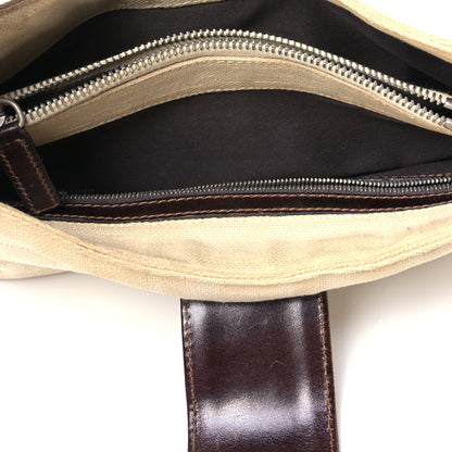 Fendi Zucca Shoulder Bag Beige 4 of 4