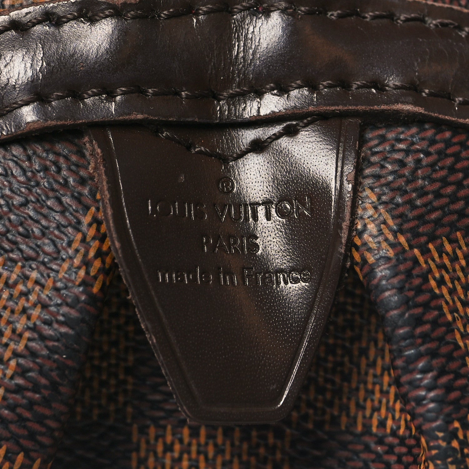 Louis Vuitton Damier Ebene Rivington PM 6 of 9