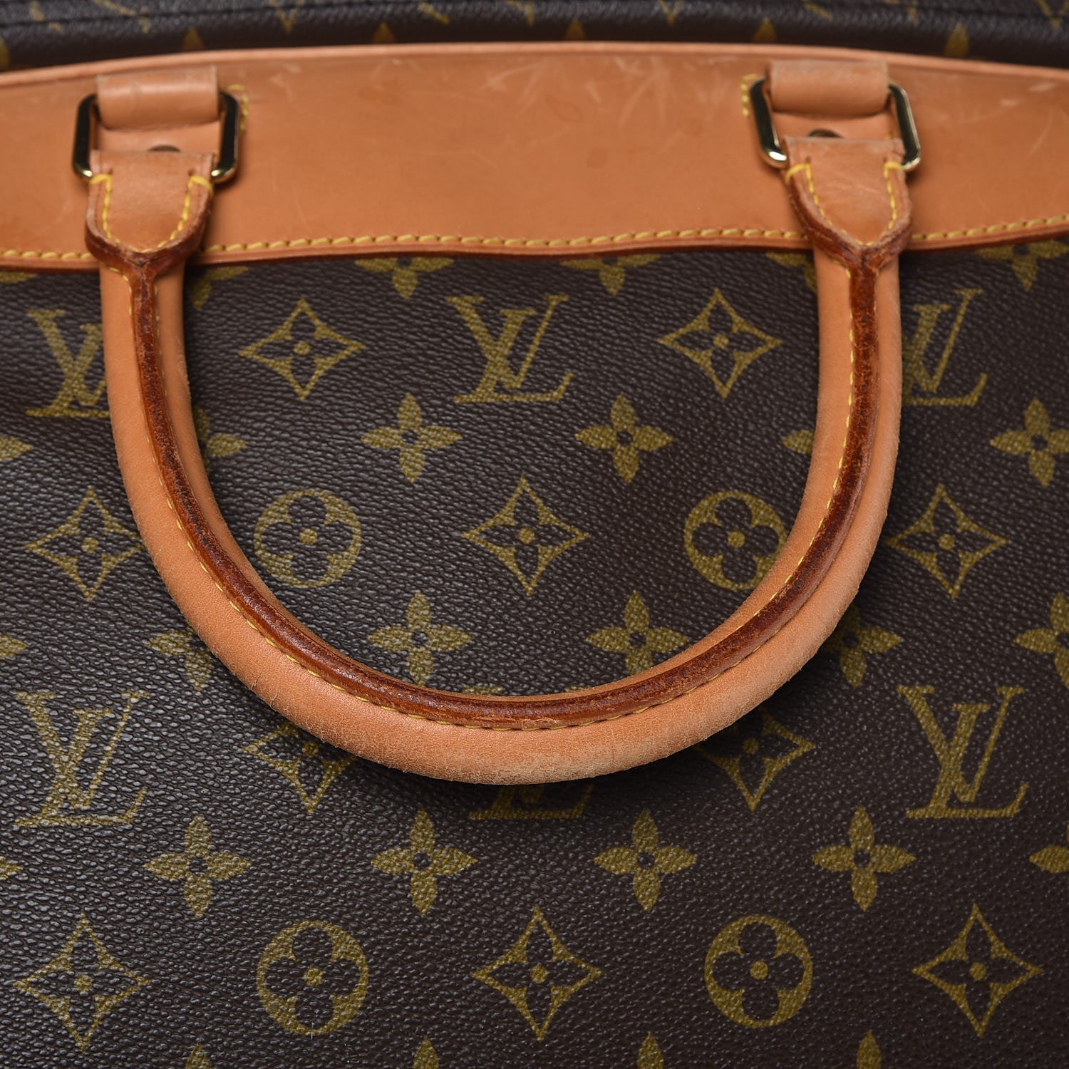 Louis Vuitton Monogram Alize 2 Compartment Luggage Travel Bag 8 of 12