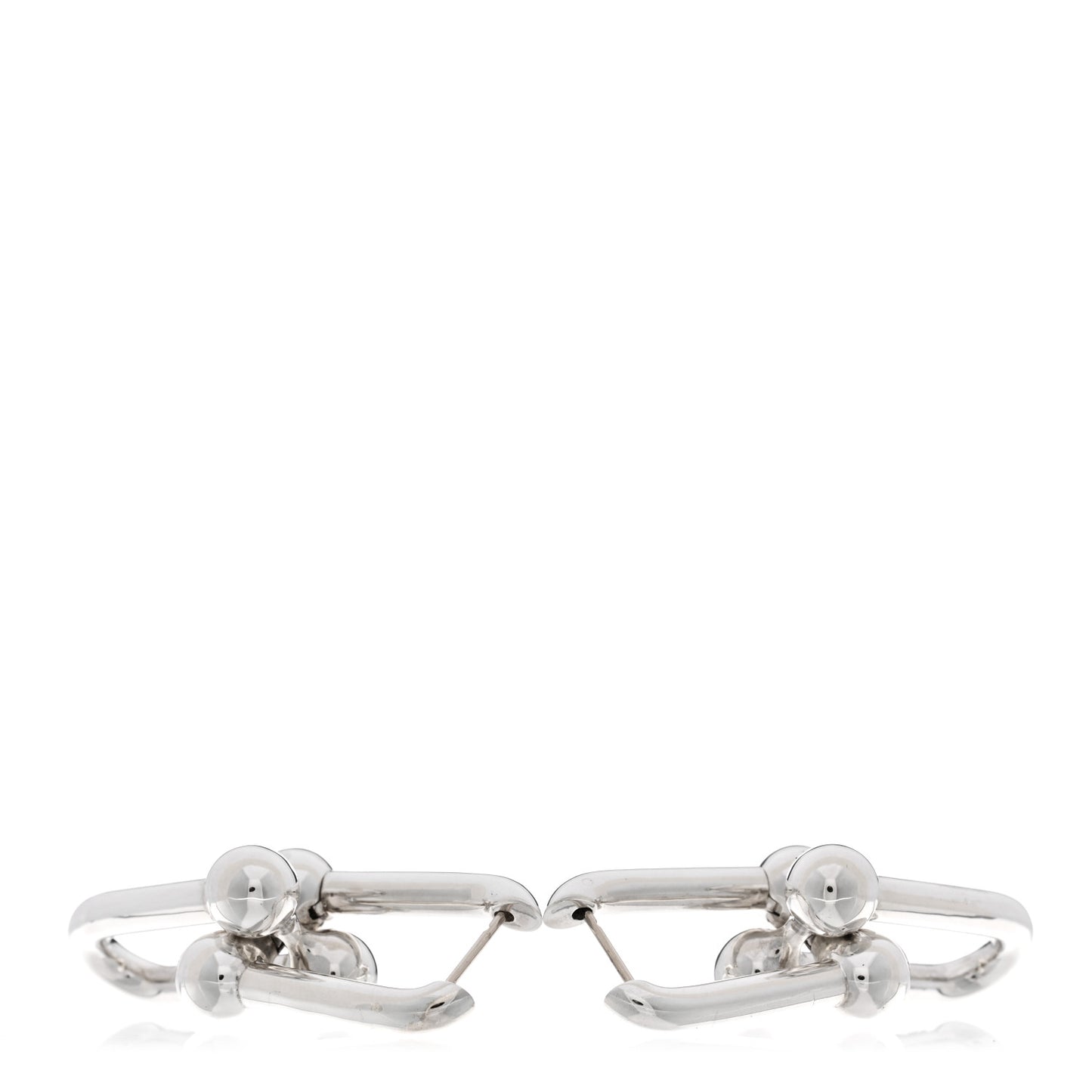 Sterling Silver Extra Large HardWear Link Earrings
