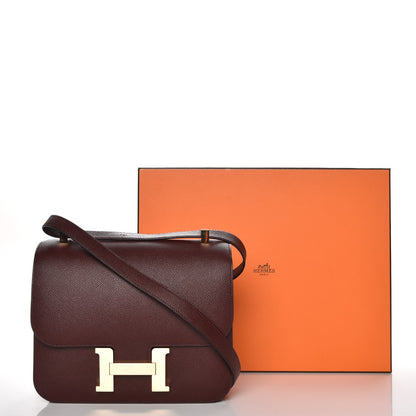 Hermes Epsom Constance 24 Bordeaux 8 of 8