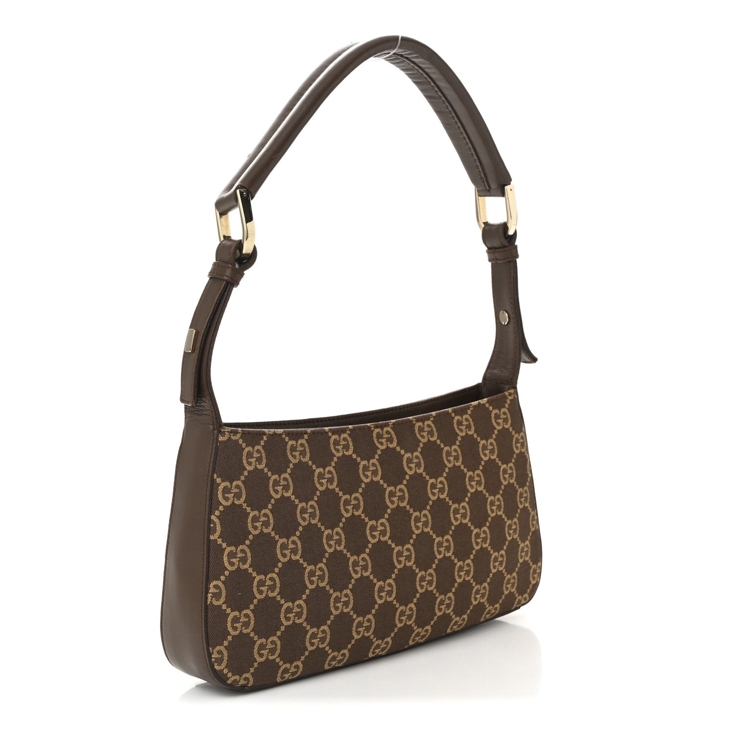 Gucci Monogram Pochette Brown 3 of 10