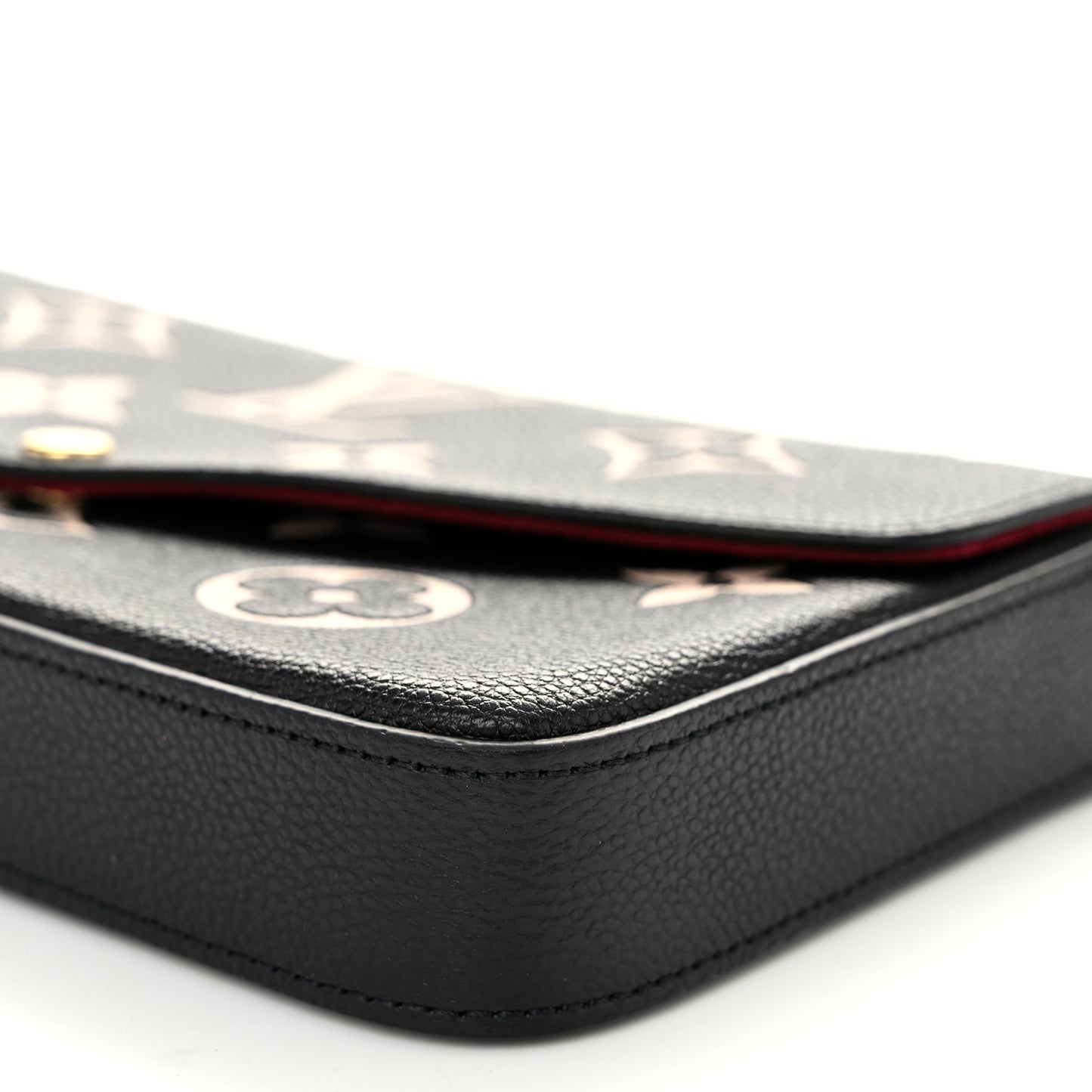 Empreinte Monogram Giant Felicie Pochette Black Beige