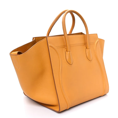 Celine Supple Calfskin Medium Phantom Luggage Daffodil 2 of 11