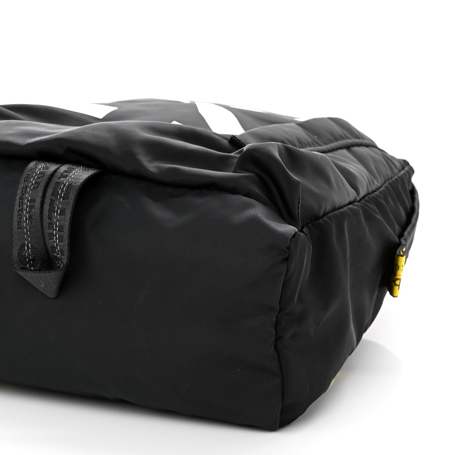 Off-White Canvas Logo Backpack Black 8 of 8