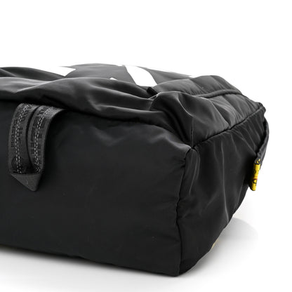 Off-White Canvas Logo Backpack Black 8 of 8