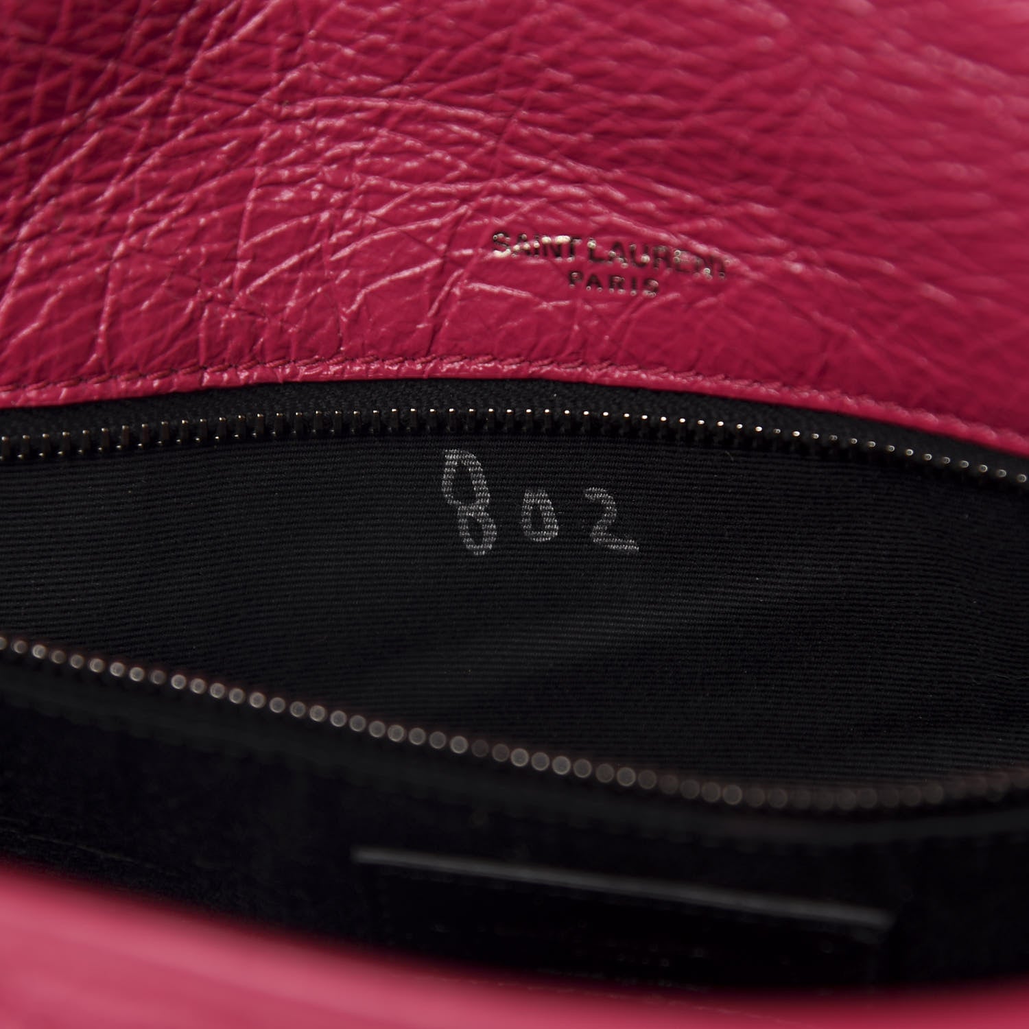 Saint Laurent Crinkled Calfskin Matelasse Monogram Medium Niki Chain Satchel Freesia 8 of 21