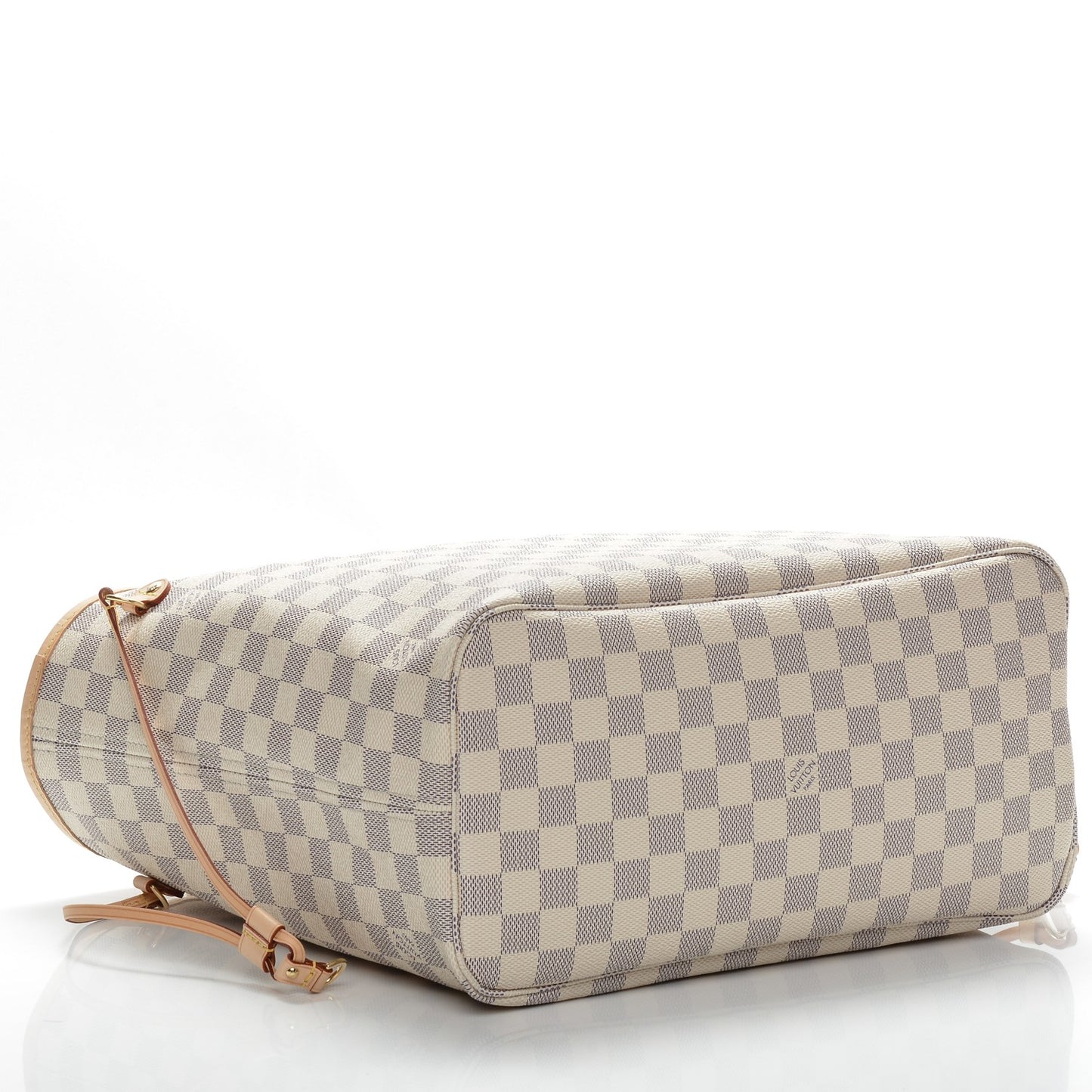 Damier Azur Neo Neverfull MM Rose Ballerine