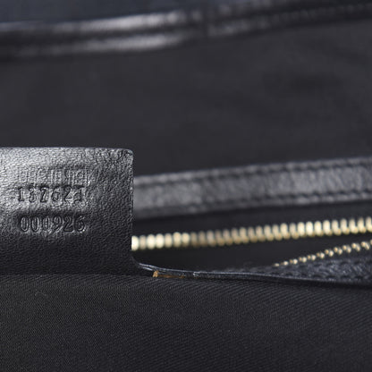 Gucci Monogram Medium Pelham Shoulder Bag Black 8 of 12