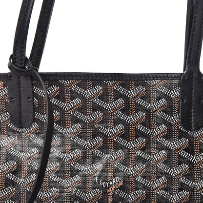 Goyard Goyardine Saint Louis PM Black 8 of 12