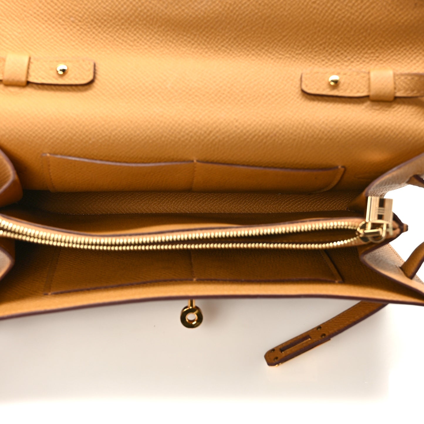 Epsom Kelly Wallet To Go Sesame
