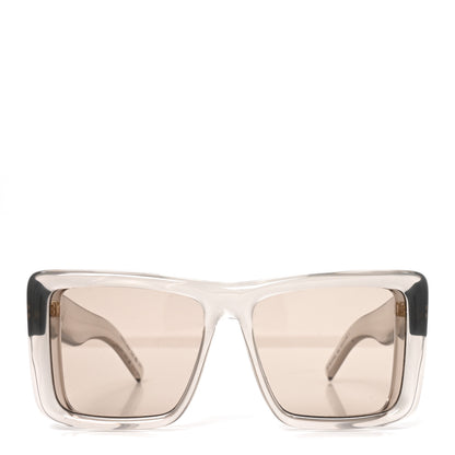 Saint Laurent Acetate SL 900 HOWL Sunglasses Transparent Beige 2 of 8