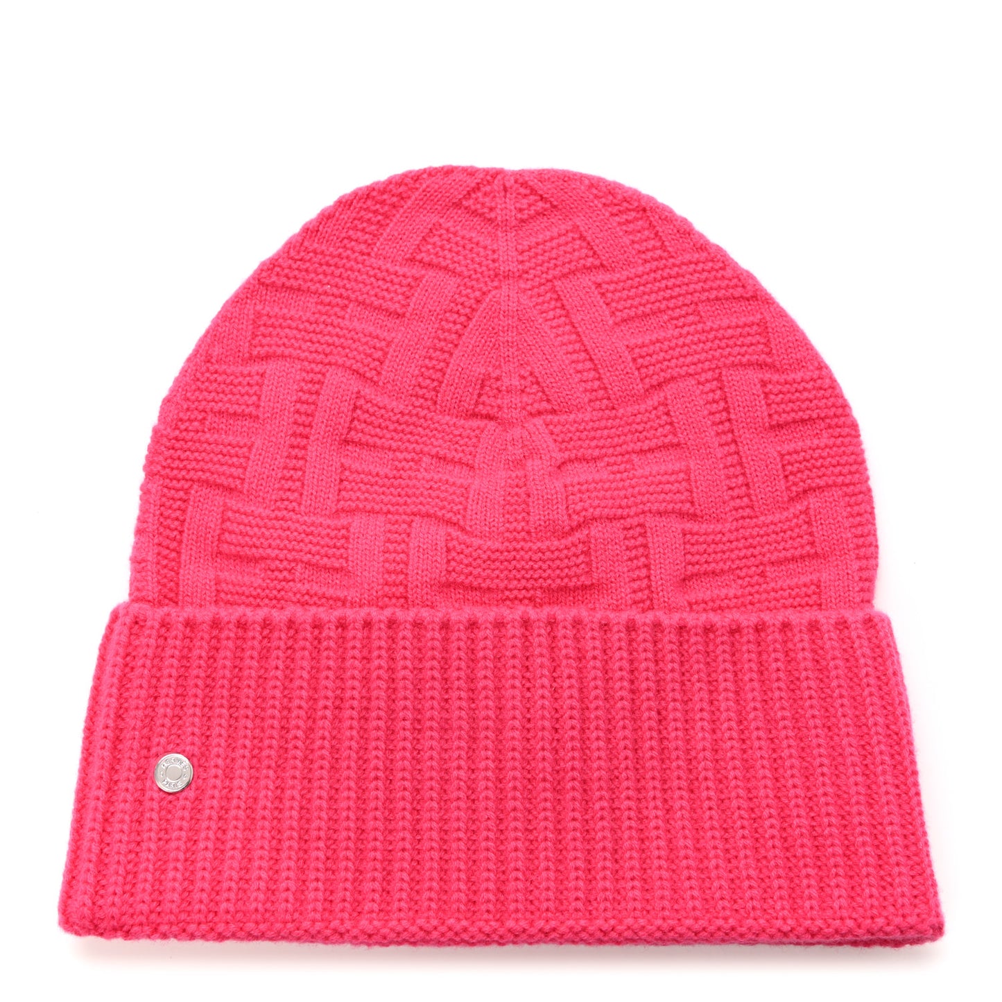Wool Beanie Hat Rose Flash