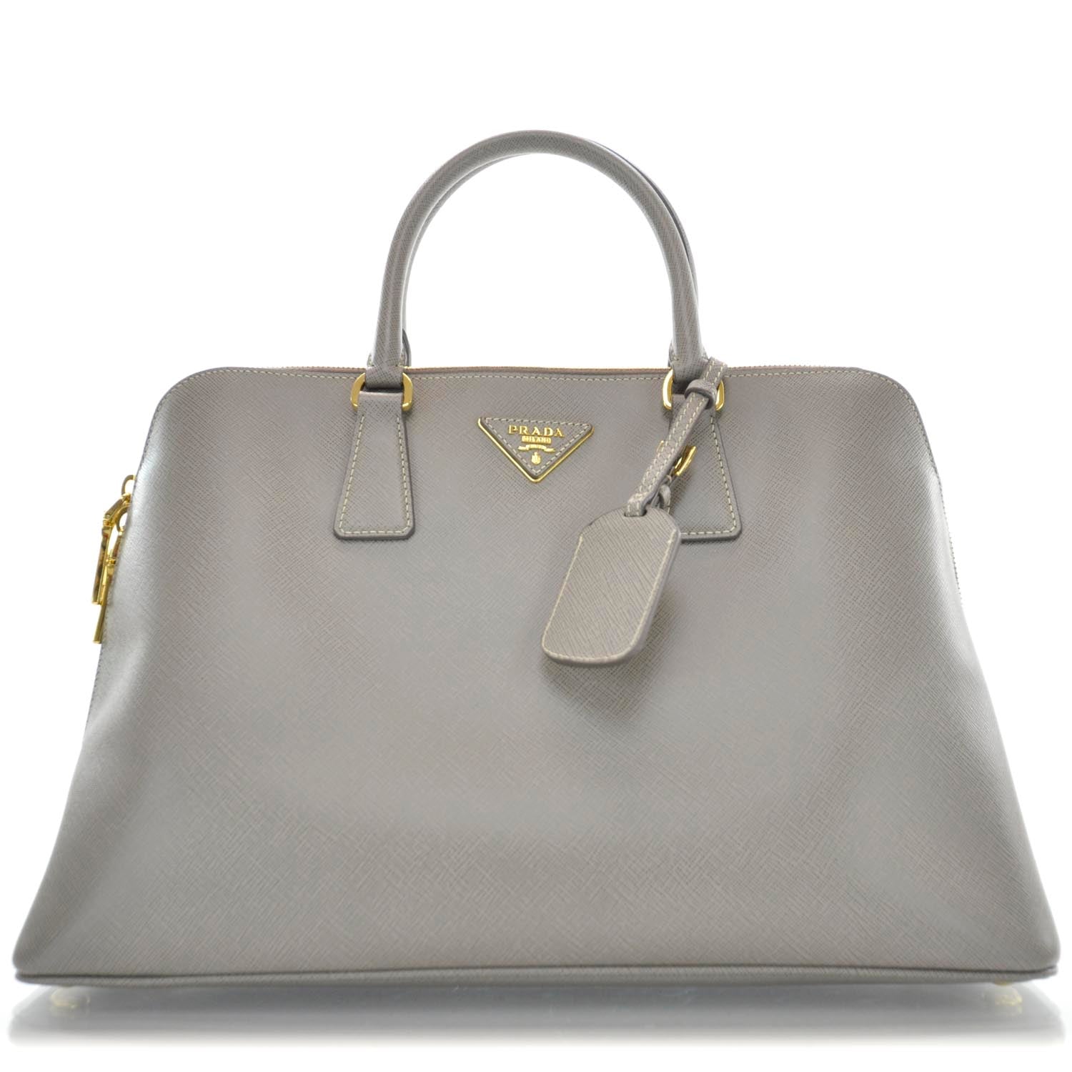 Prada Saffiano Lux Promenade Tote Argilla 1 of 10
