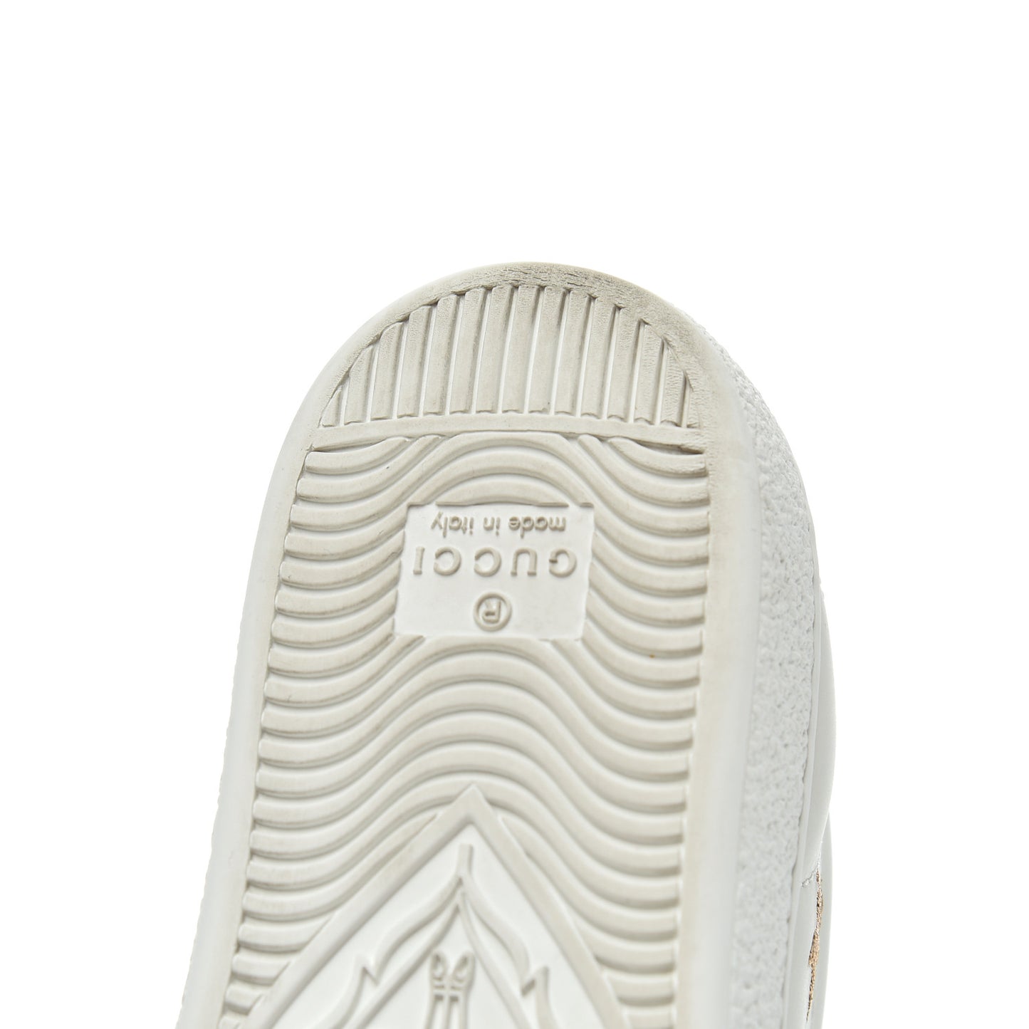 Calfskin Bee Star Embroidered Sylvie Web Ace Sneakers 35 White