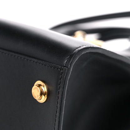 Louis Vuitton Calfskin City Steamer MM Black 9 of 20