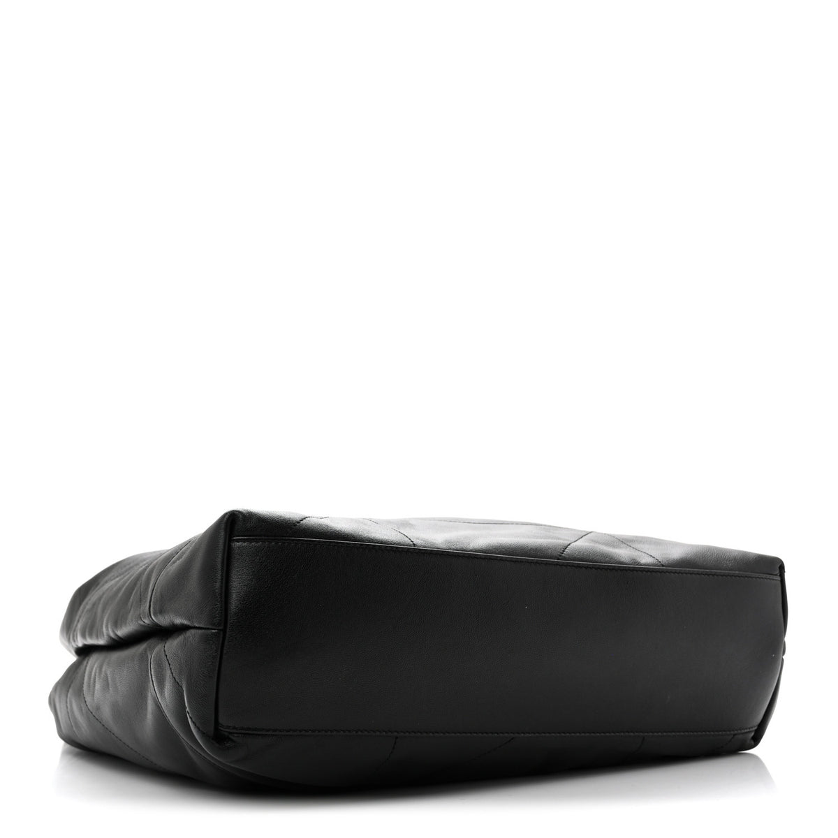 Saint Laurent Lambskin Matelasse Monogram Large Jamie 4.3 Pochon Black 5 of 12