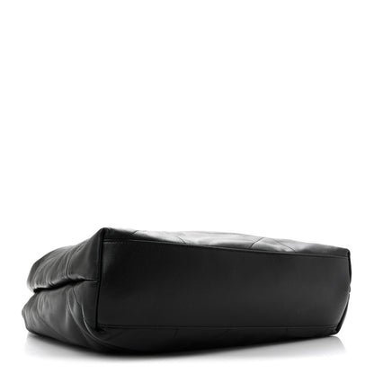 Saint Laurent Lambskin Matelasse Monogram Large Jamie 4.3 Pochon Black 5 of 12